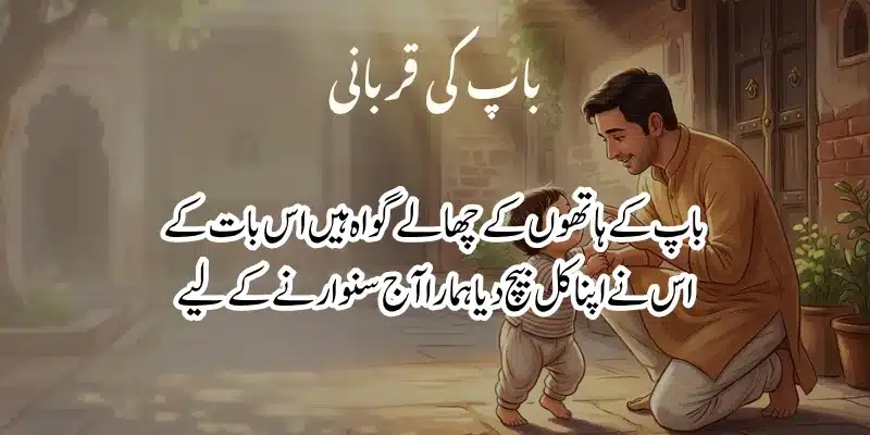 Father Poetry in Urdu – Heart Touching Baap Shayari & 2 Lines % beautiful poetry for father in urdu